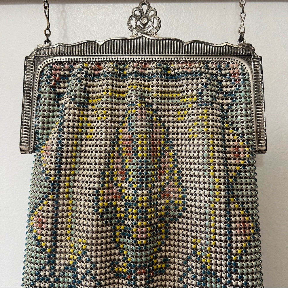Antique Whiting & Davis Art Deco Mesh Bag - Picture 2 of 16
